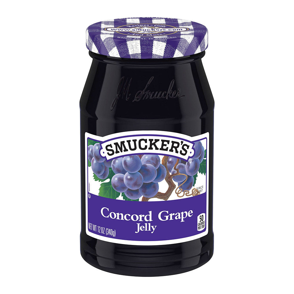 Smuckers Concord Grape Jelly, 12 Oz